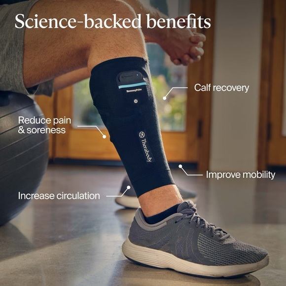 Therabody Other - NIB Sealed Therabody RecoveryPulse Calf Compression & Vibration - Size M